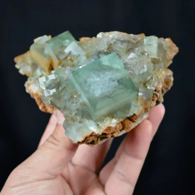 Rare Phantom Cube Fluorite Inclusion Crystals