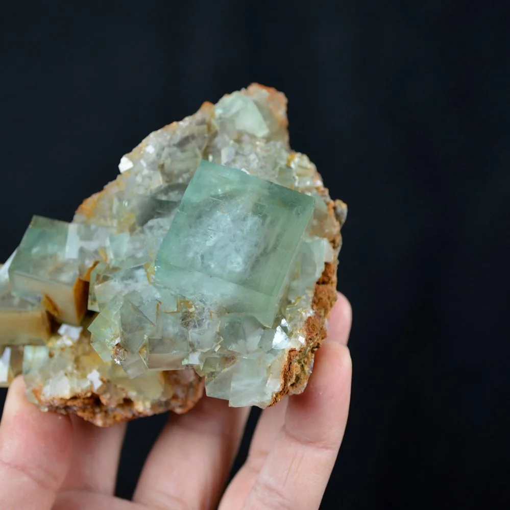 Rare Phantom Cube Fluorite Inclusion Crystals - Image 4