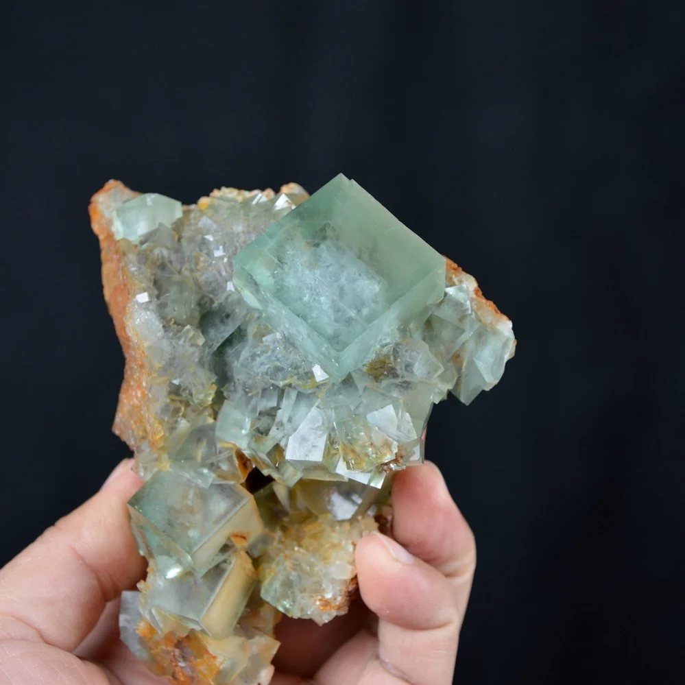 Rare Phantom Cube Fluorite Inclusion Crystals - Image 5