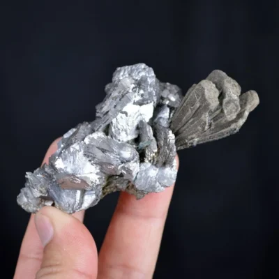 Ilvaite With Arsenopyrite And Hedenbergite Crystals