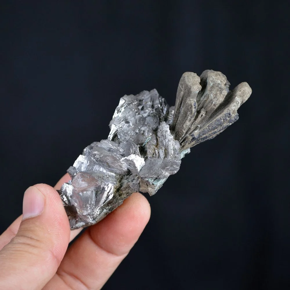 Ilvaite With Arsenopyrite And Hedenbergite Crystals - Image 3