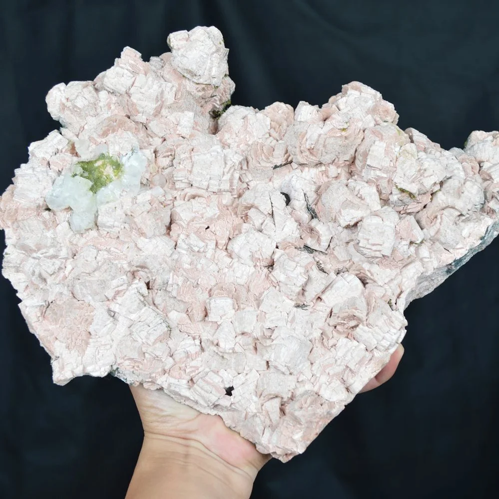 Wonderful Microcline With Quartz And Epidote Crystals - Image 2