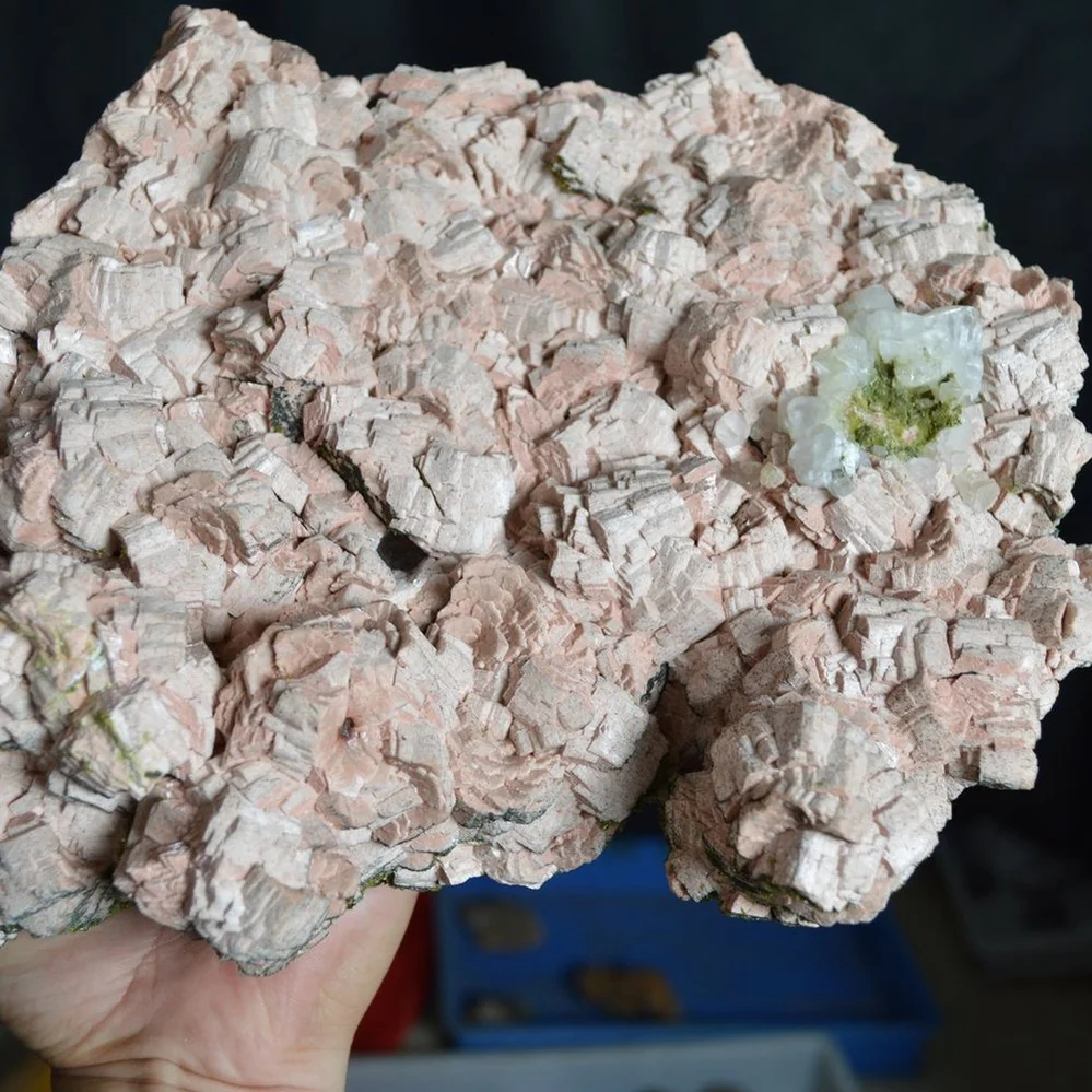 Wonderful Microcline With Quartz And Epidote Crystals - Image 5