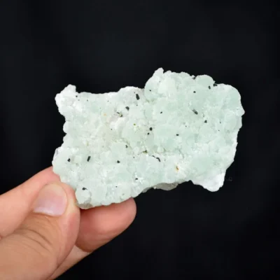 Prehnite With Babingtonite And Quartz Crystals