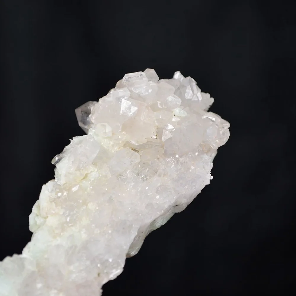 Prehnite With Babingtonite And Quartz Crystals - Image 5