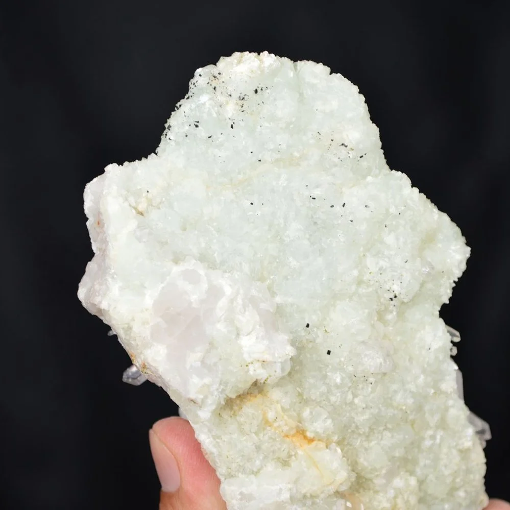Prehnite With Babingtonite And Quartz Crystals - Image 5