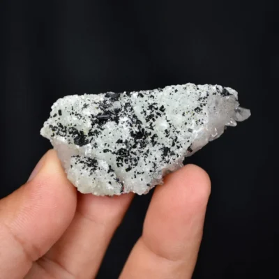 Prehnite With Babingtonite And Quartz Crystals