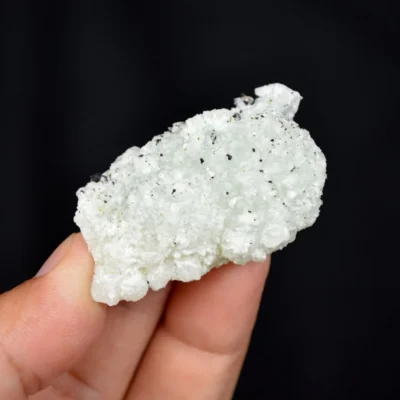 Prehnite With Babingtonite And Quartz Crystals