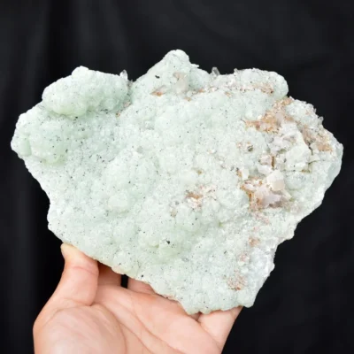 Prehnite With Babingtonite And Quartz Crystals