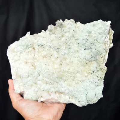 Prehnite With Babingtonite And Quartz Crystals