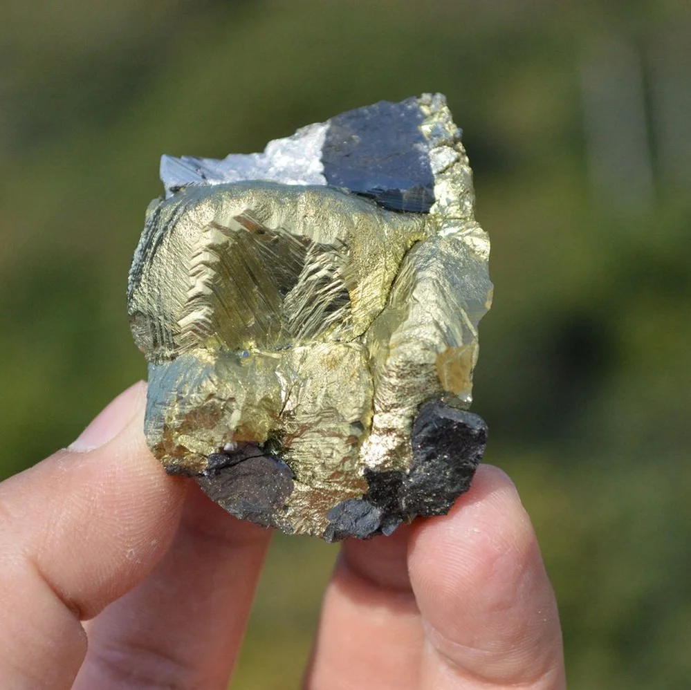 Marmatite With Chalcopyrite Crystals - Image 3