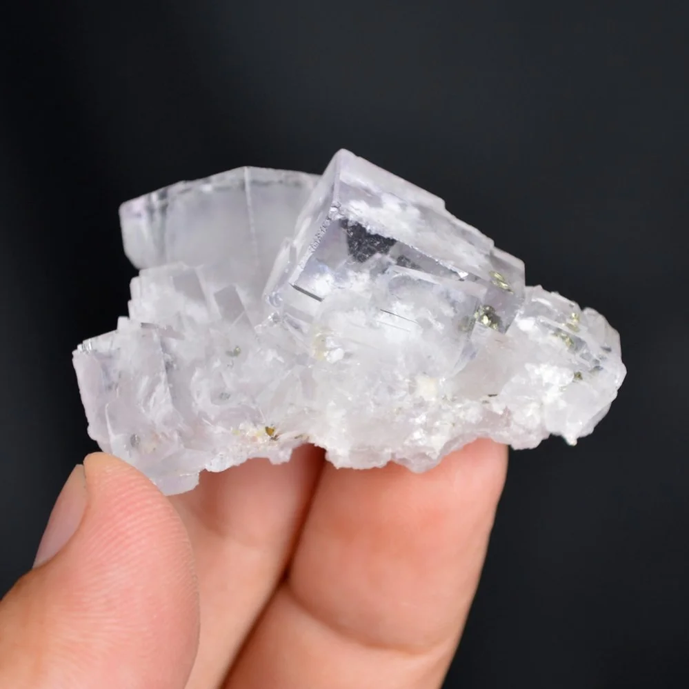 Fluorite With Pyrite Crystals - Image 5
