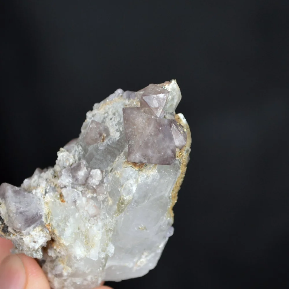 Scheelite With Quartz And Pyrite Crystals - Image 4