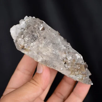 Scheelite With Quartz Crystals