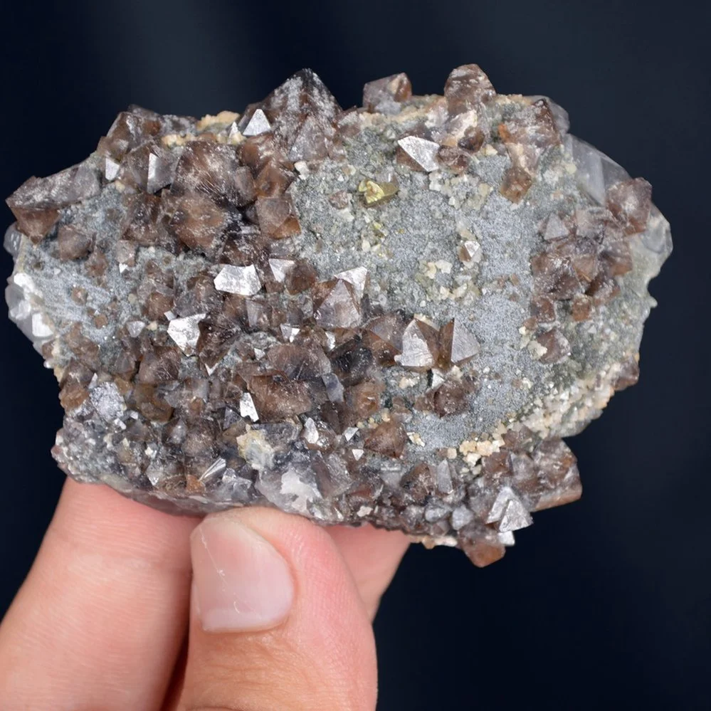 Scheelite With Quartz And Chalcopyrite, Dolomite Crystals - Image 2