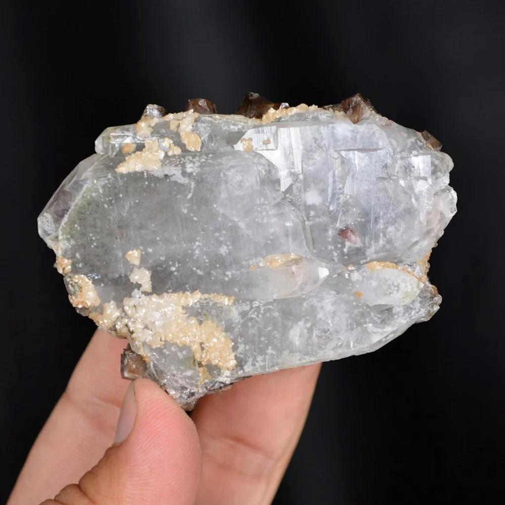 Scheelite With Quartz And Chalcopyrite, Dolomite Crystals - Image 3