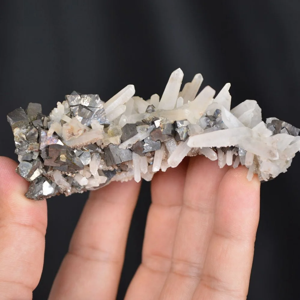 Quartz With Arsenopyrite Crystals - Image 5