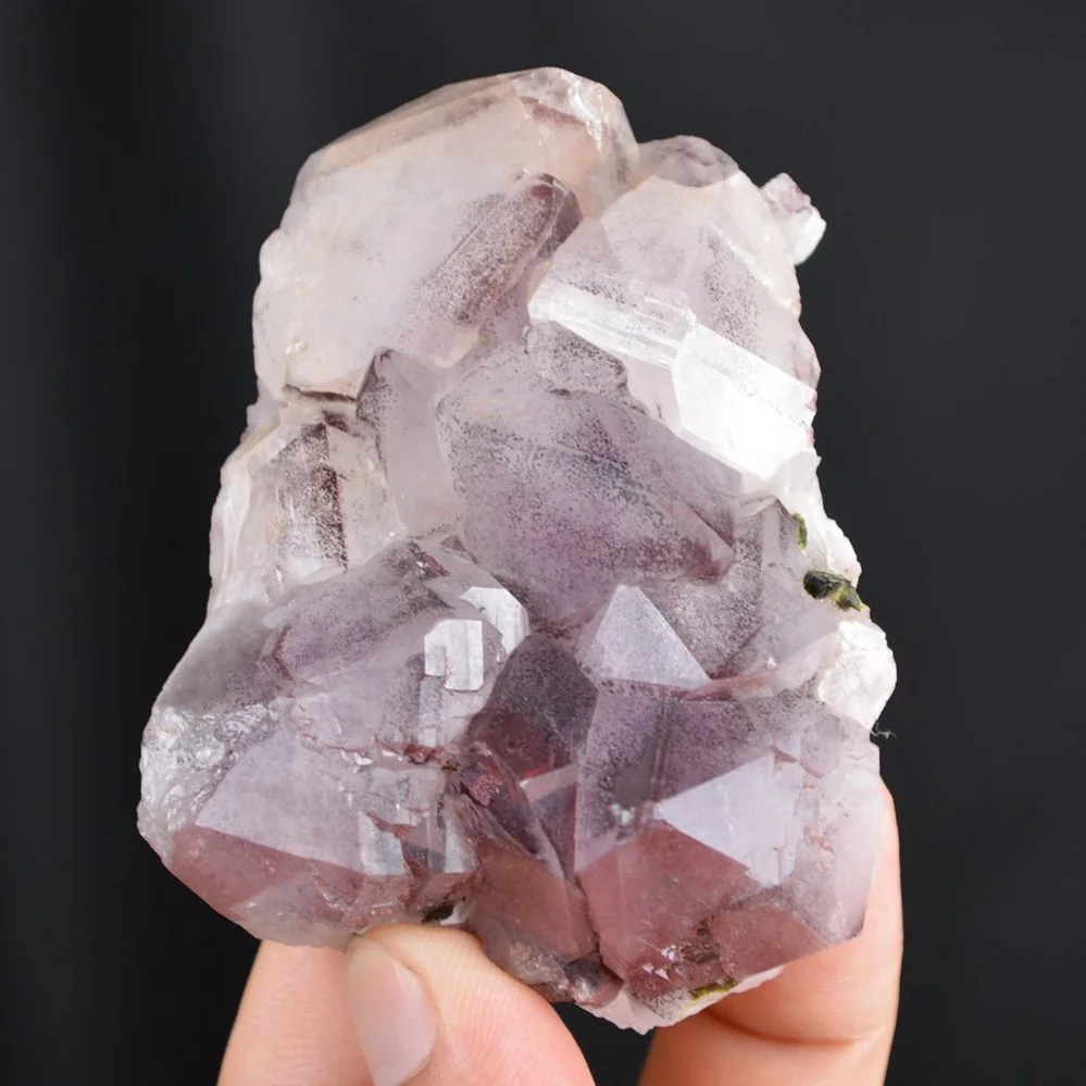 Red Phantom Quartz With Epidote Crystals - Image 5