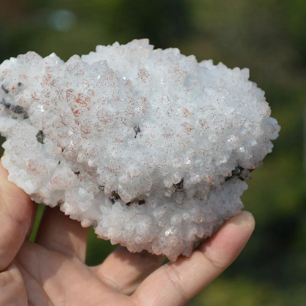 Red Quartz With Chalcopyrite, Pyrite, Dolomite, Galenite, Calcite, Crystals - Image 3