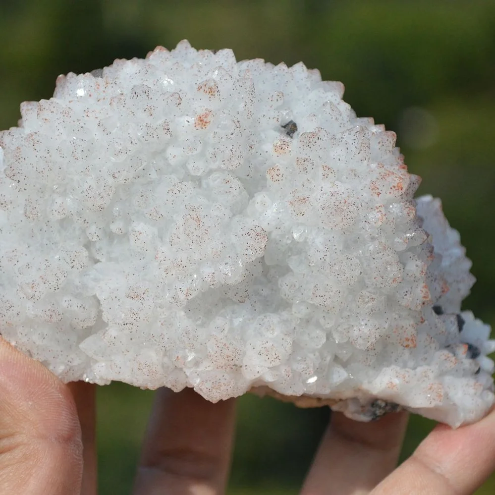 Red Quartz With Chalcopyrite, Pyrite, Dolomite, Galenite, Calcite, Crystals - Image 4
