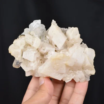 Dolomite With Quartz And Pyrite Crystals