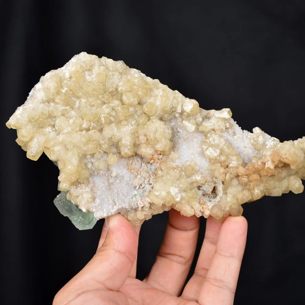 Fluorite With Calcite,Dolomite,Quartz Crystals - Image 2
