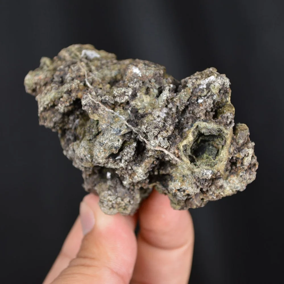 Rare Scorodite With Garnet Crystals - Image 3