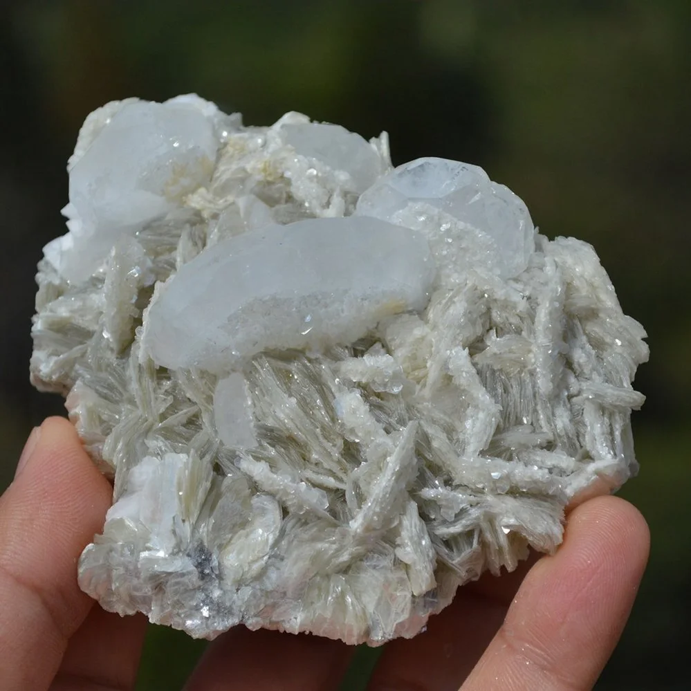 Tabular Crystal Beryl On The Mica Matrix - Image 2