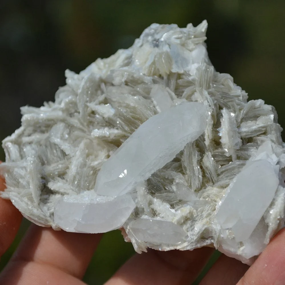 Tabular Crystal Beryl On The Mica Matrix - Image 3