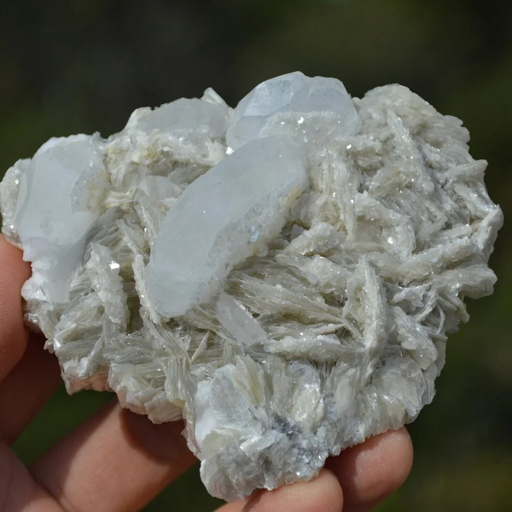 Tabular Crystal Beryl On The Mica Matrix - Image 5