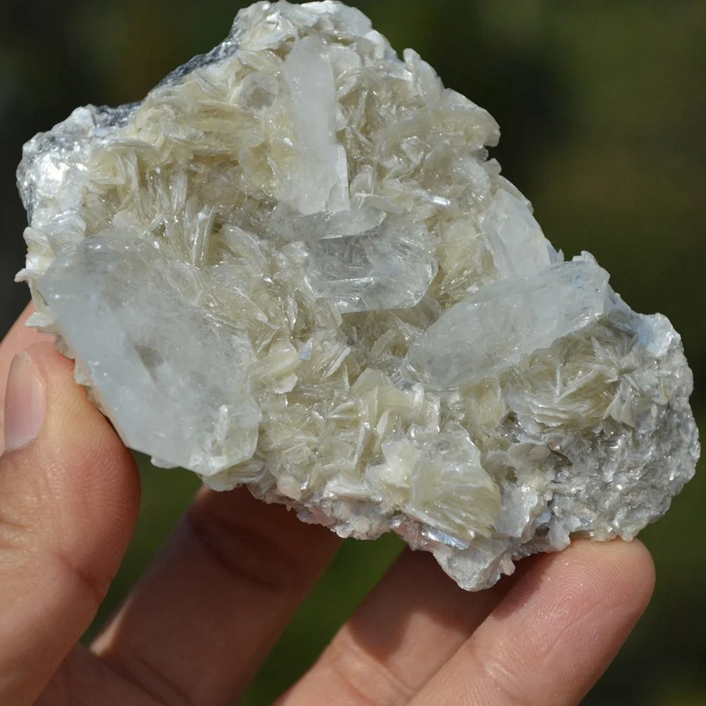 Tabular Crystal Beryl On The Mica Matrix - Image 4