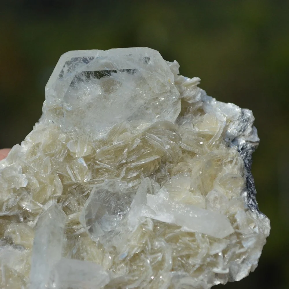 Tabular Crystal Beryl On The Mica Matrix - Image 5