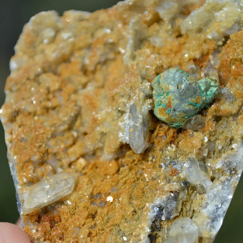 Kesterite, Mushistonite, Beryl, Quartz On The Mica Matrix - Image 3