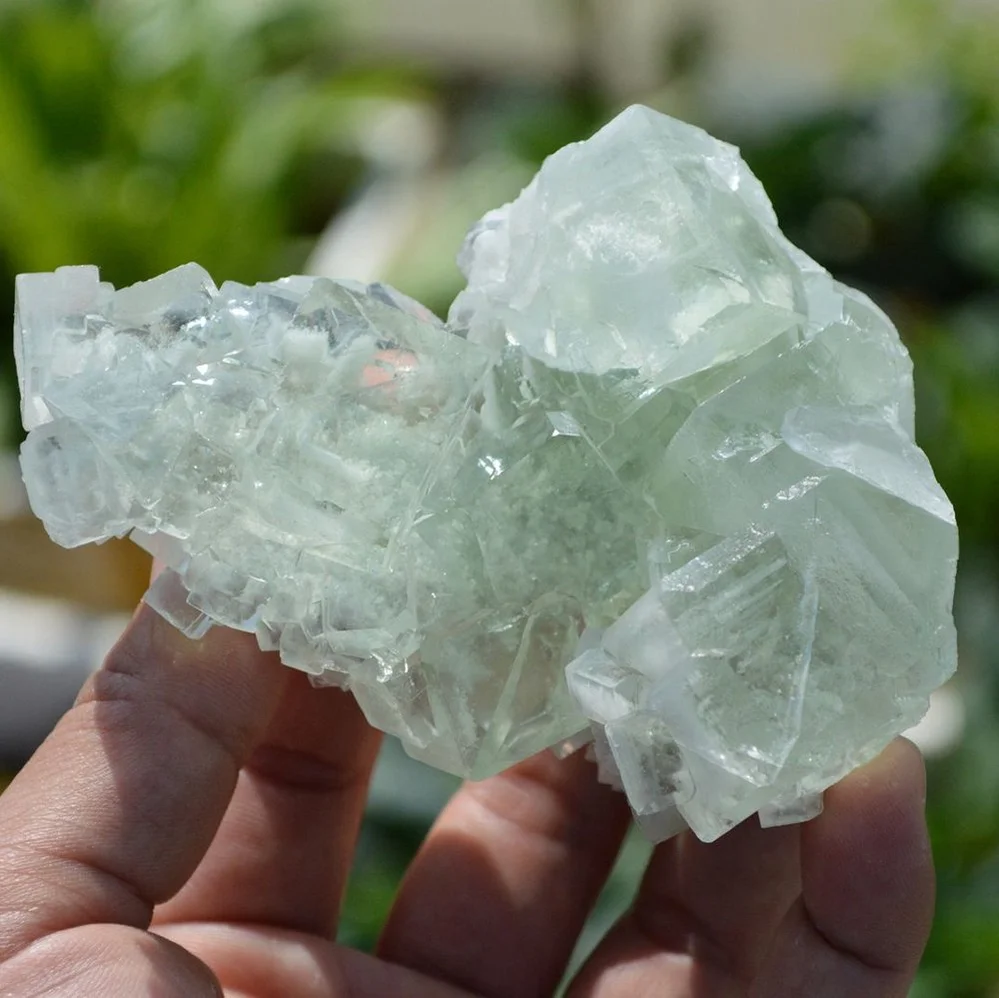 Glassy Cubes Of Fluorite, Remarkable Transparent Crystals - Image 3