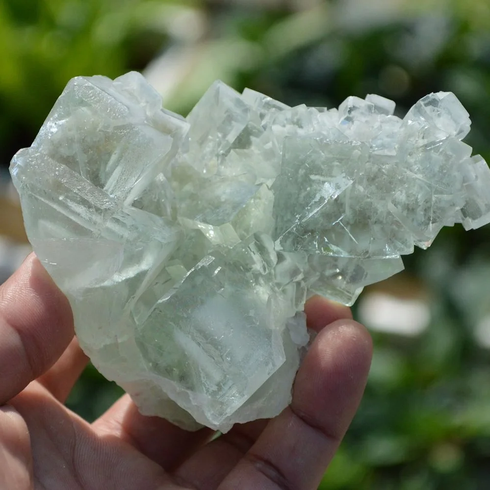 Glassy Cubes Of Fluorite, Remarkable Transparent Crystals - Image 4