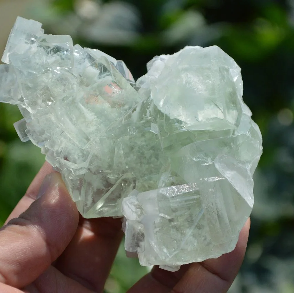 Glassy Cubes Of Fluorite, Remarkable Transparent Crystals - Image 5