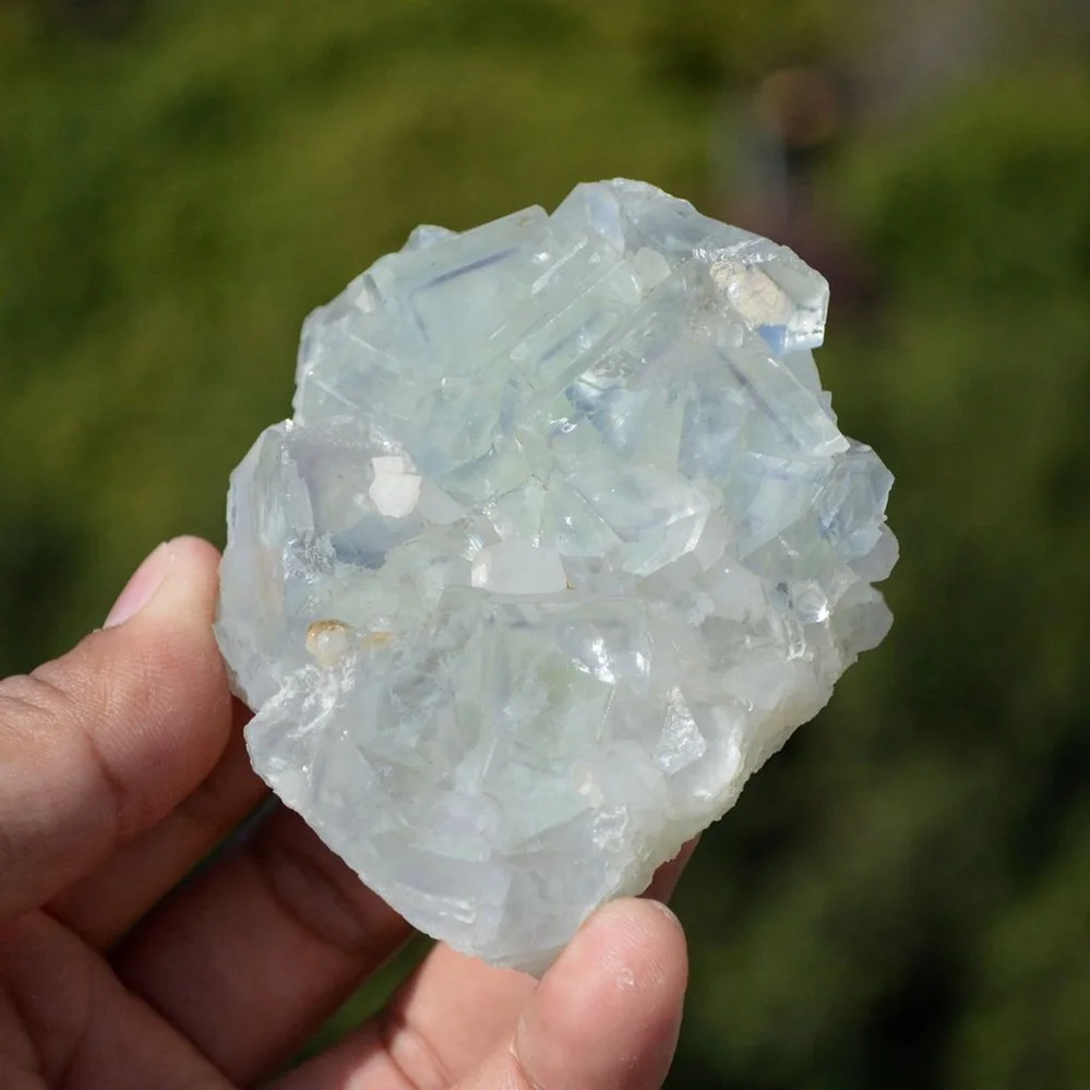 Ghost Fluorite With Quartz, Dolomite Crystals - Image 5