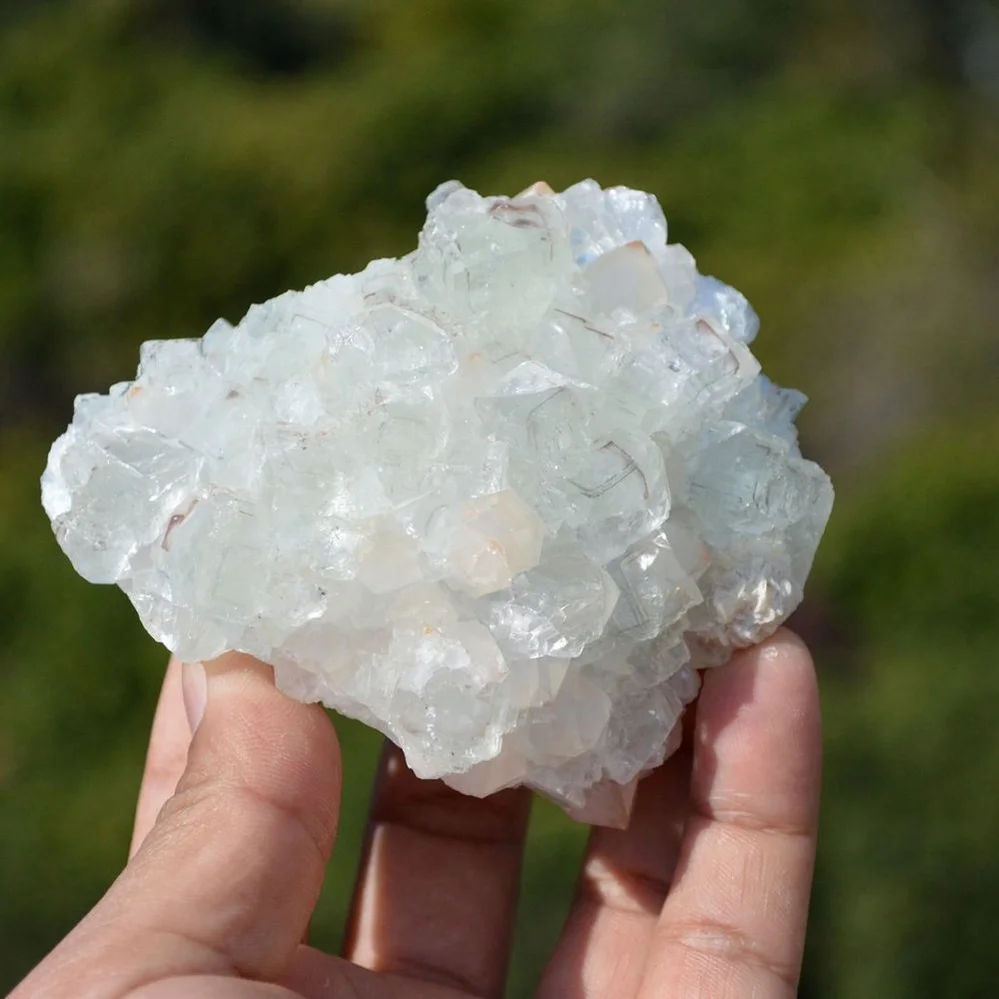 Ghost Fluorite With Quartz, Dolomite Crystals - Image 3