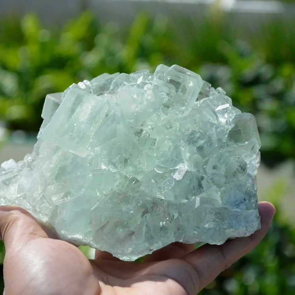 Glassy Cubes Of Fluorite, Remarkable Transparent Crystals - Image 2