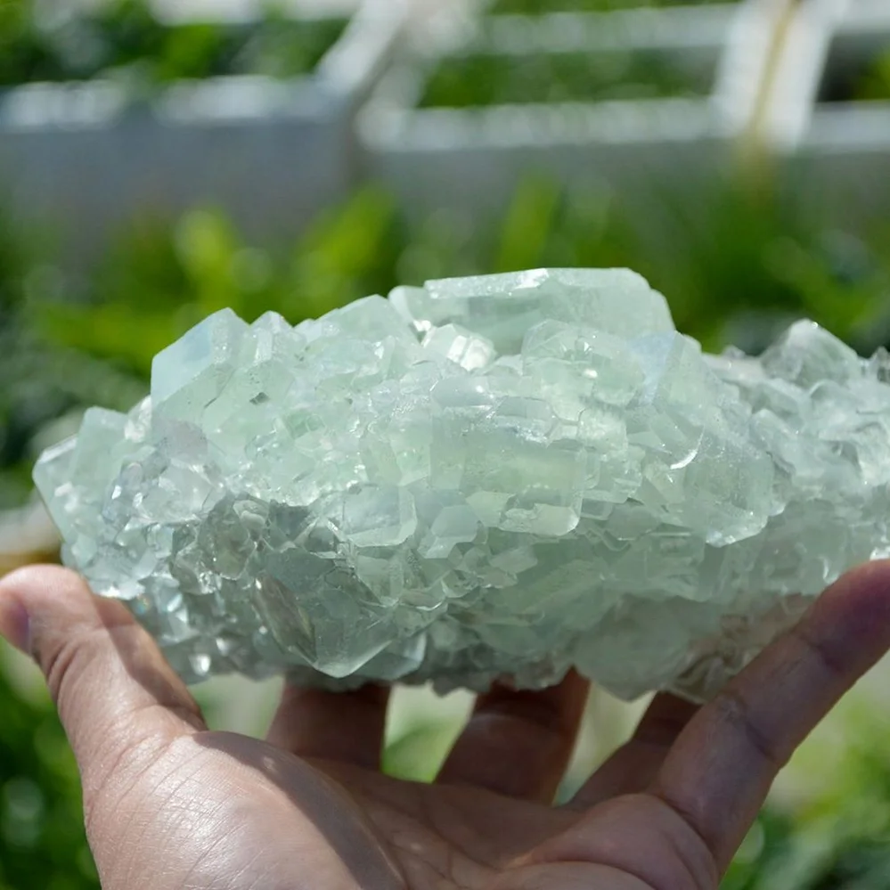 Glassy Cubes Of Fluorite, Remarkable Transparent Crystals - Image 3