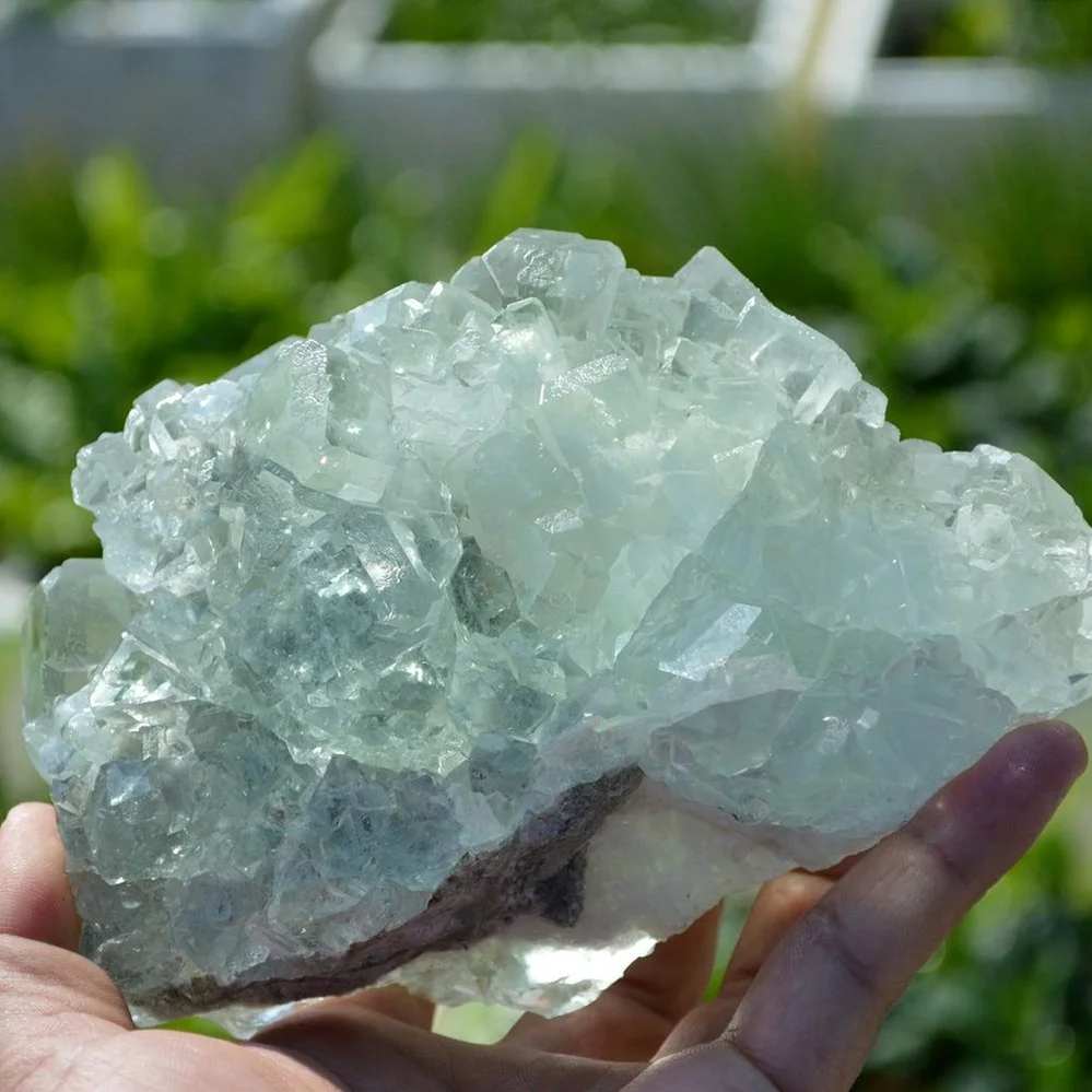 Glassy Cubes Of Fluorite, Remarkable Transparent Crystals - Image 4