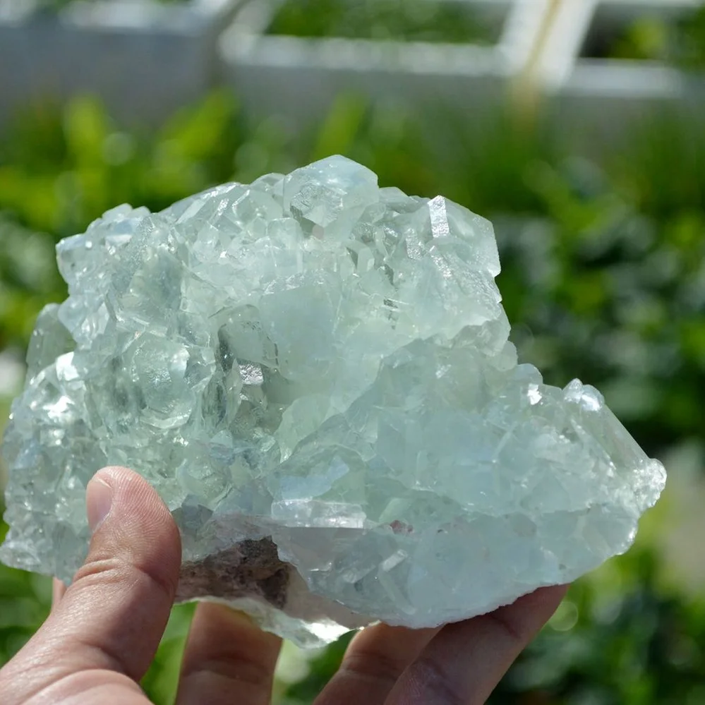 Glassy Cubes Of Fluorite, Remarkable Transparent Crystals - Image 5