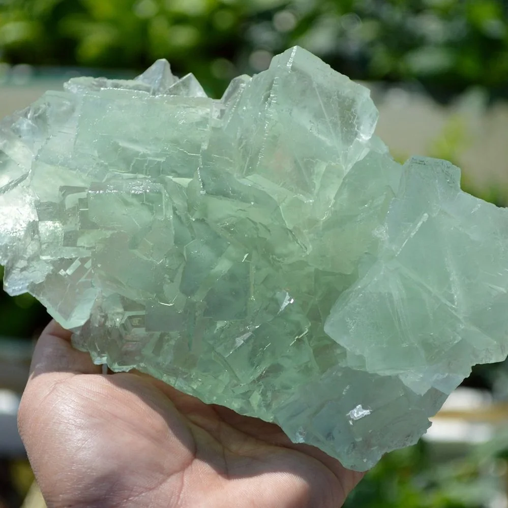 Glassy Cubes Of Fluorite, Remarkable Transparent Crystals - Image 2