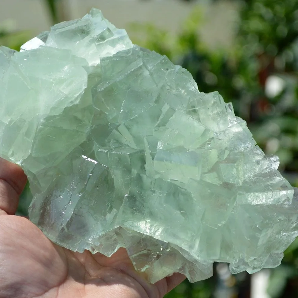 Glassy Cubes Of Fluorite, Remarkable Transparent Crystals - Image 3
