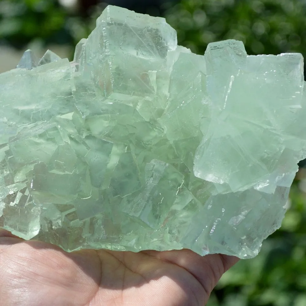 Glassy Cubes Of Fluorite, Remarkable Transparent Crystals - Image 5