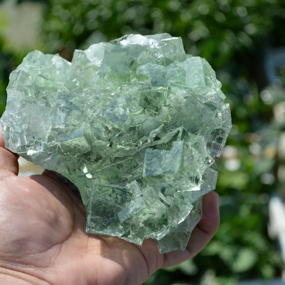 Glassy Cubes Of Fluorite, Remarkable Transparent Crystals - Image 4