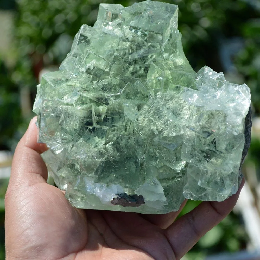 Glassy Cubes Of Fluorite, Remarkable Transparent Crystals - Image 5