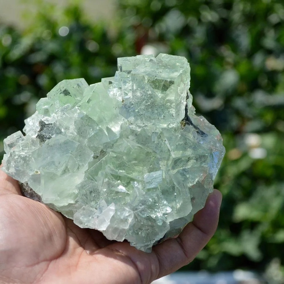 Glassy Cubes Of Fluorite, Remarkable Transparent Crystals - Image 3