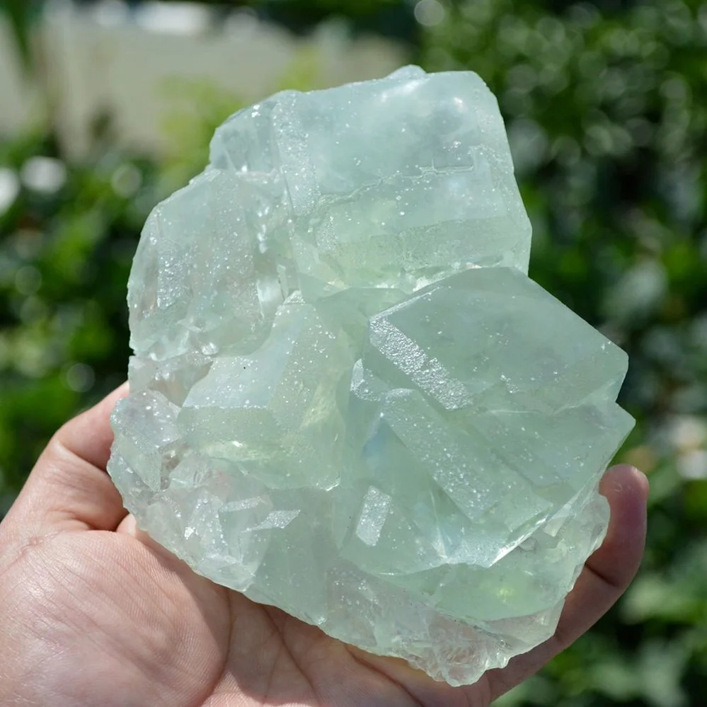 Glassy Cubes Of Fluorite, Remarkable Transparent Crystals - Image 2