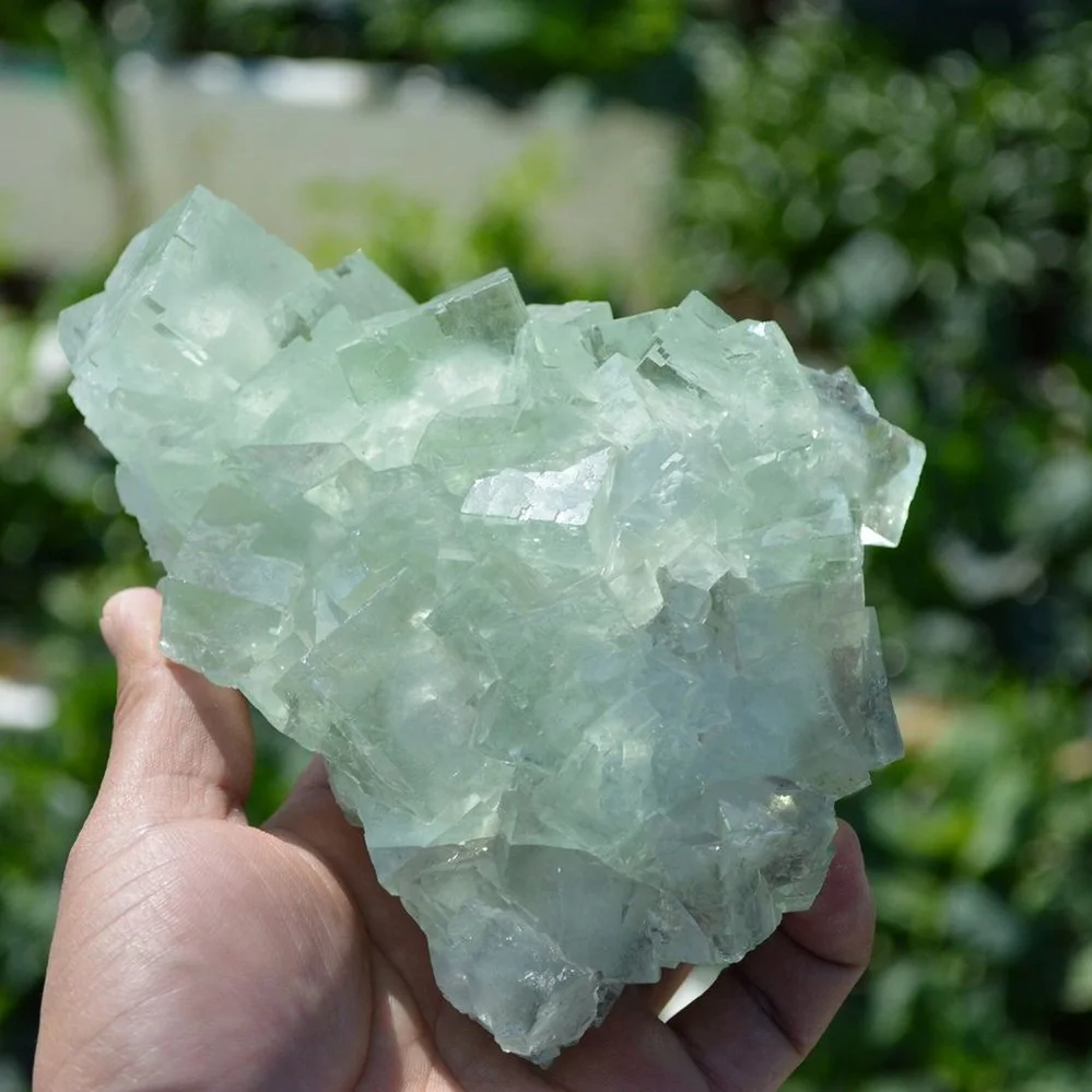 Glassy Cubes Of Fluorite, Remarkable Transparent Crystals - Image 3